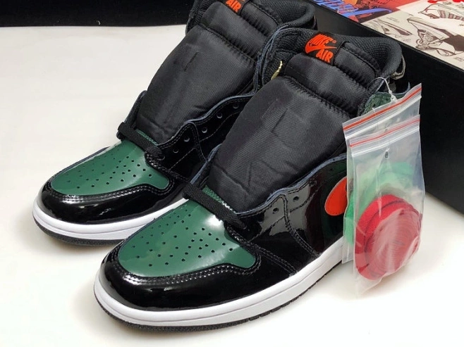 Bmlin Shoes OG Team 1 High Jordan Air AV3905-038 Black x Orange-Fir Retro SoleFly 0822